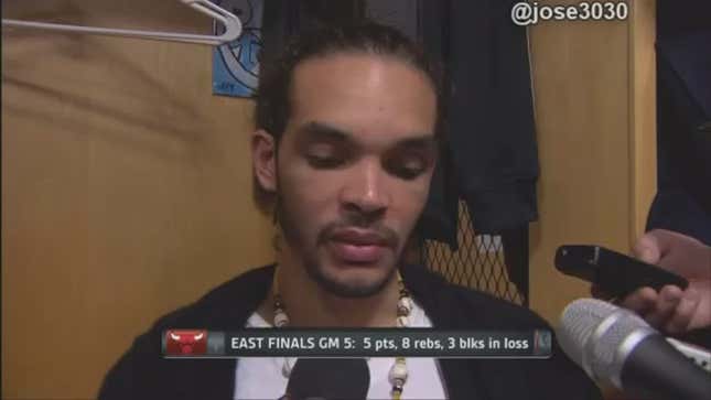 Joakim Noah Taps Into America's Rage By Calling The Heat "Hollywood As Hell"