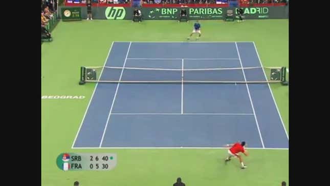 Admiring Novak Djokovic's Last 40 Match Points