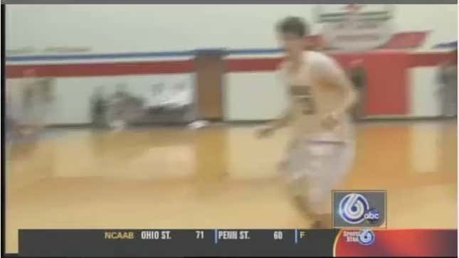 High School Player Nails Off-Balance, One-Handed Game-Winner From 60 Feet, Acts Like It's No Big Thing
