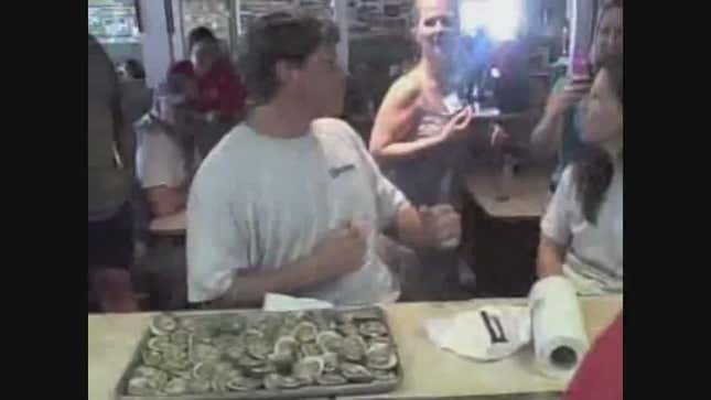 The Risk You Run When You Try To Become An Oyster-Eating Champion