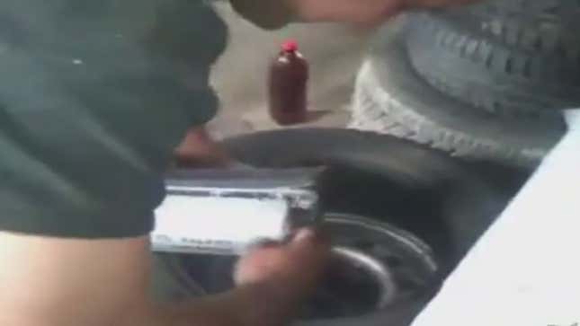 Airbag Prank Nearly Launches Man Through Ceiling