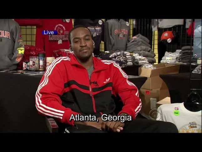Kevin Ware Presented David Letterman's Top Ten List