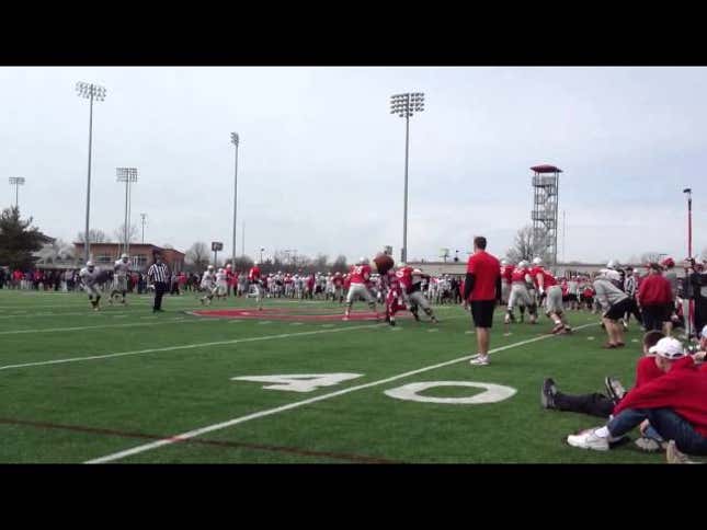 Ohio State Provides Another Heartwarming Spring Practice Video