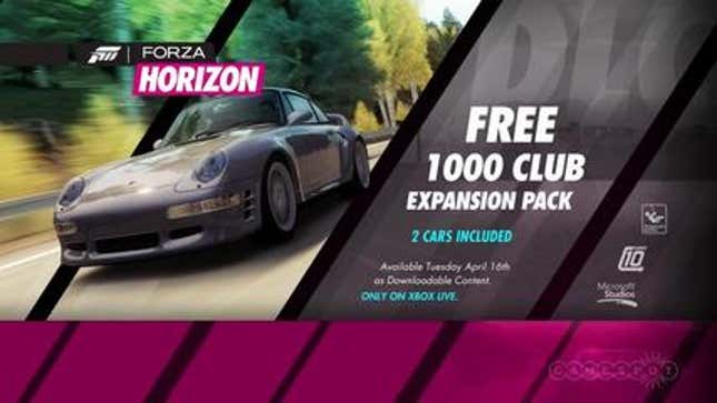 The Free <i>Forza Horizon</i> '1000 Club' Is How They'll Get You To Keep Playing