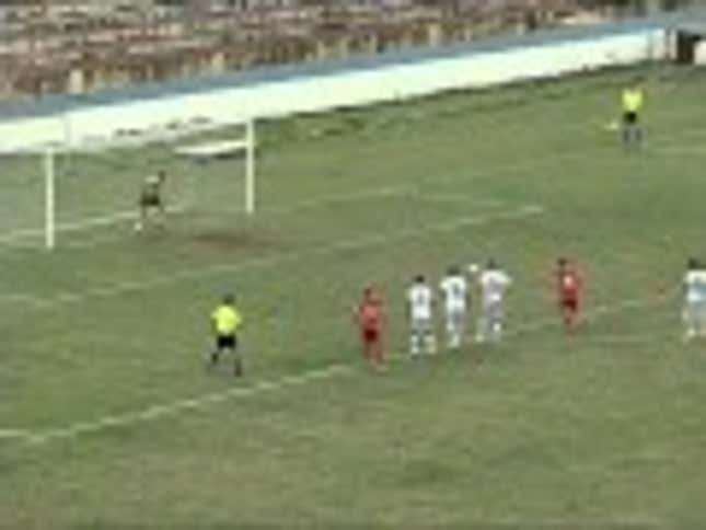 Yeah, This Might Be The Worst Penalty Kick Ever
