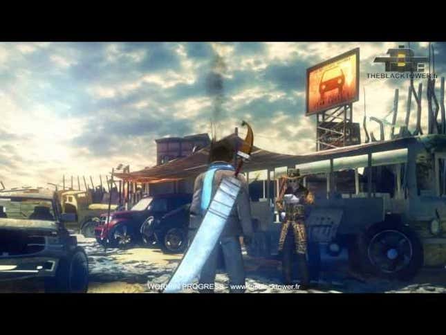What Final Fantasy VII Would Look Like If It Was Made In France.