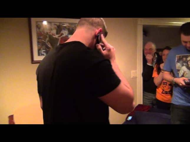 Watch Justin Pugh Get Mobbed By His Friends After Being Drafted