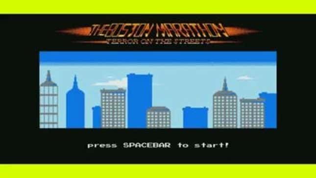 Some Jerks Made a Completely Tasteless Boston Marathon Video Game