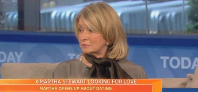 Here's Martha Stewart's Spanking New Match.com Profile