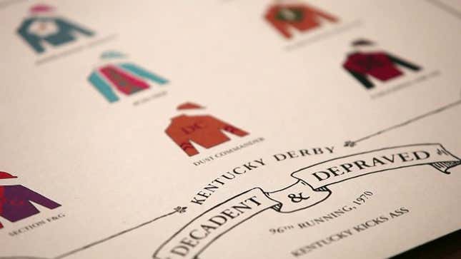 Hunter S. Thompson's Kentucky Derby Classic Makes An Awesome Poster