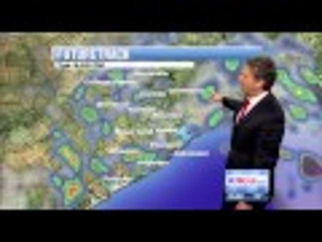 Watch This Meteorologist Hiccup His Way Through A Live Report