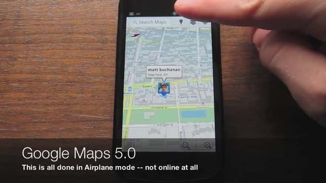 Google Maps 5.0 Makes Old Google Maps Feel Like Paper