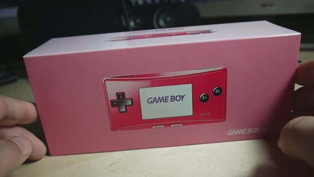 You're Just In Time For A Game Boy Micro Unboxing