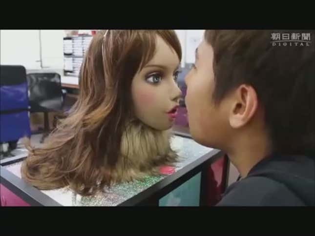 Japan Makes a Female Robot to Smell Bad Breath