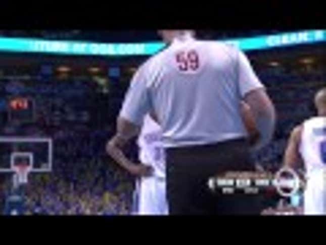 Kevin Durant's Crossover And Slam: Completely Unfair