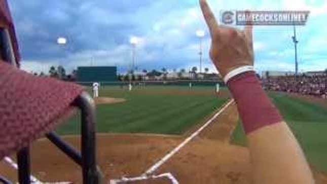 This Is What It Looks Like To Be A College Baseball Catcher