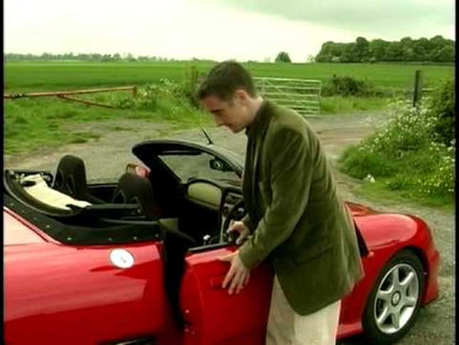 Here's A Pre-<i>Top Gear</i> Richard Hammond Reviewing A "New Sports Car"