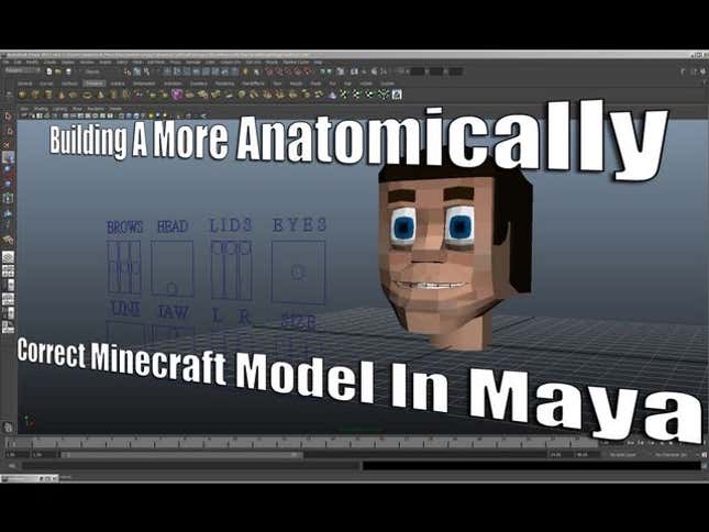 This Realistic Remake Of A <em>Minecraft</em> Character Is Super Creepy