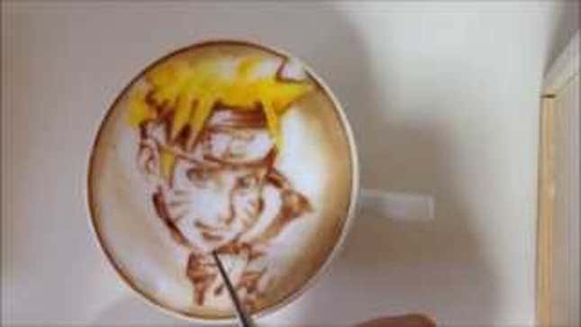 Nerdy Cafe Latte Art Is More Amazing in Color