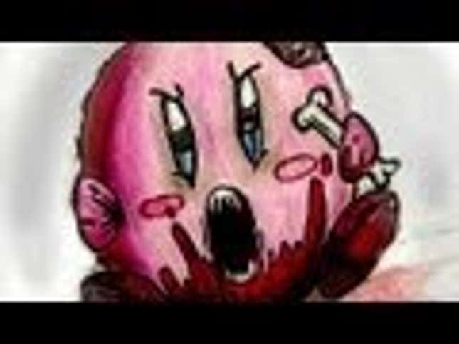 Zombie Kirby Comes To Un-Life In This Speed Drawing