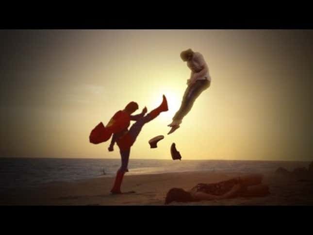 Yeah, Punching's Great. But Superman Should Kick More Guys in the Nuts.