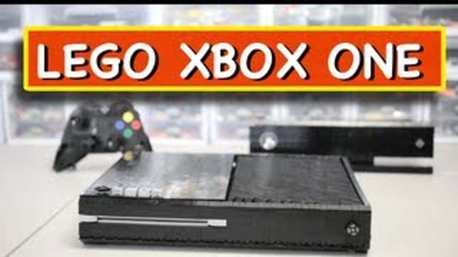 Want To Play Xbox One Offline? Make One Out Of LEGO.