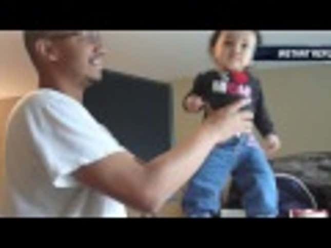 Morning Dancebreak! This Baby Is Popping Bottles All Night