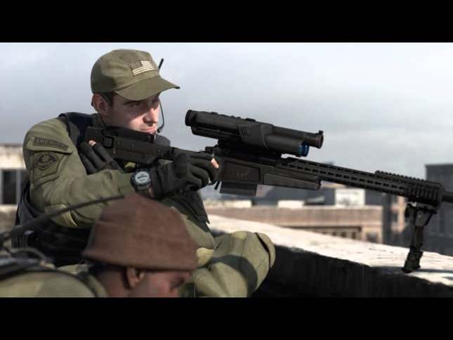 The Real Gun That Thinks It's A Video Game Gun