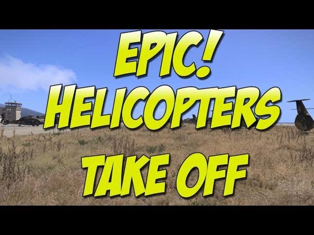 When 30 Helicopters Take Off At The Same Time, Bad Things Happen