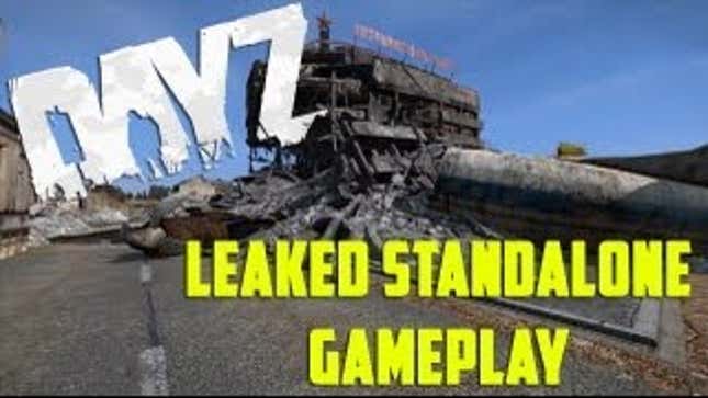Here's Some Leaked Footage From The DayZ Game