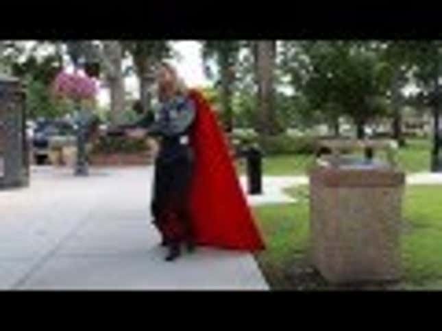 No Wonder Thor Is Ripped. He Prancercises.