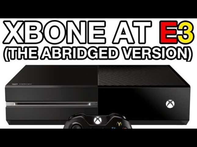 Microsoft's E3 Press Conference, Made Shorter And Much Funnier