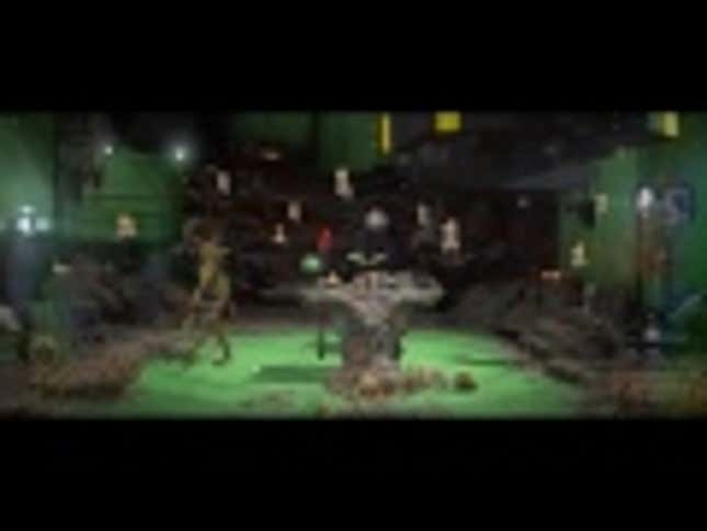 Twelve Minutes of Creepy Old Man Head Tech for the PS4