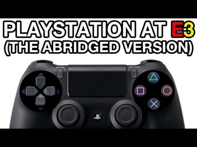 Sony's Entire E3 Press Conference In 4.5 Excellent Minutes