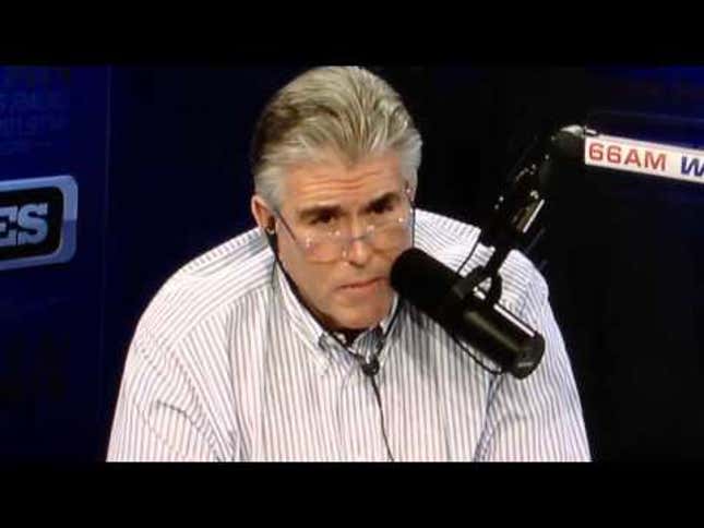 Mike Francesa's First Two Callers Berated Him About Stuttering And Weather Forecasting