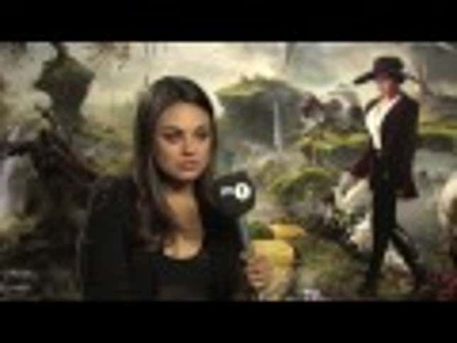 This Nervous Guy's Interview With Mila Kunis Went Incredibly Well