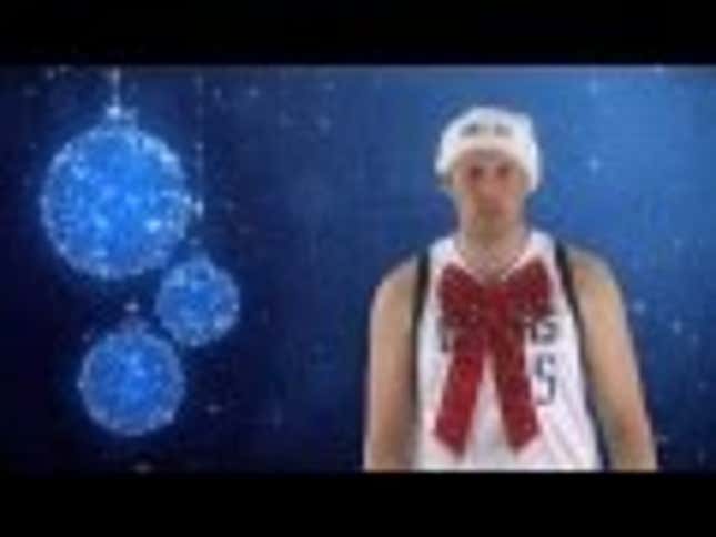 The Texas Basketball Holiday Song Wars Continue: Here Are The Dallas Mavericks, Trying To Sing "Sleigh Ride"