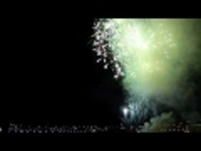 These New Year's Eve Fireworks Are Even More Beautiful In Reverse