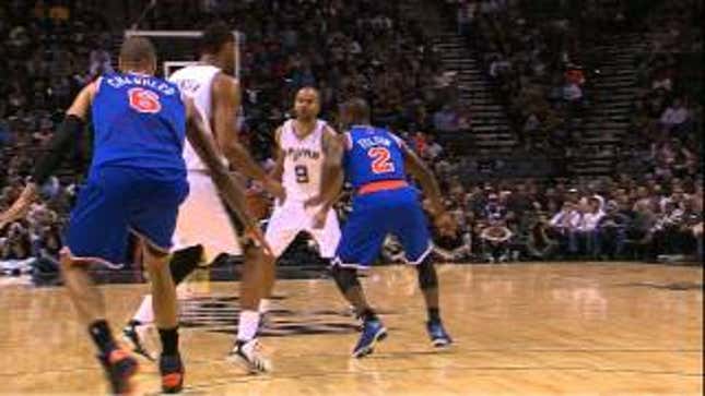 Tony Parker Crossover Leaves Raymond Felton Confused