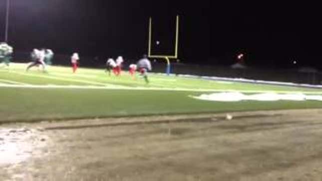 This Canadian High School's Punt Return-Punt For A Touchdown Is Simply Incredible