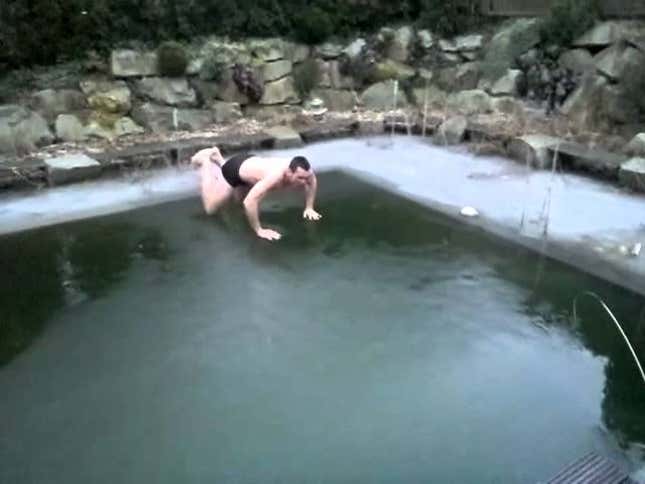 Before You Jump In The Water, Make Sure It's Still Water