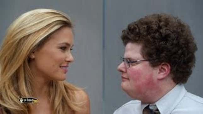He Got Paid to Kiss a Supermodel. Because Webhosting.