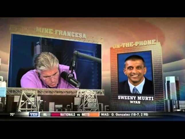 Watch Mike Francesa Doze Off During An Interview