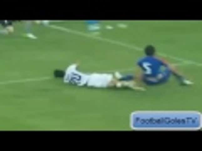 Watch Some Poor Sap Miss A Wide Open Goal Twice