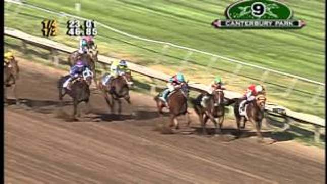 The First-Ever Horse Race Called By An Announcer On Helium