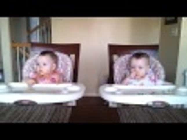 Adorable Twin Babies Refuse to Recreate Their Viral Video for the <em>Today Show</em>, Sobbing Ensues