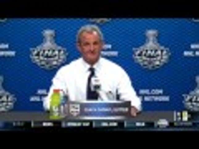 Kings Coach Darryl Sutter Doesn't Understand Your Question, Sir
