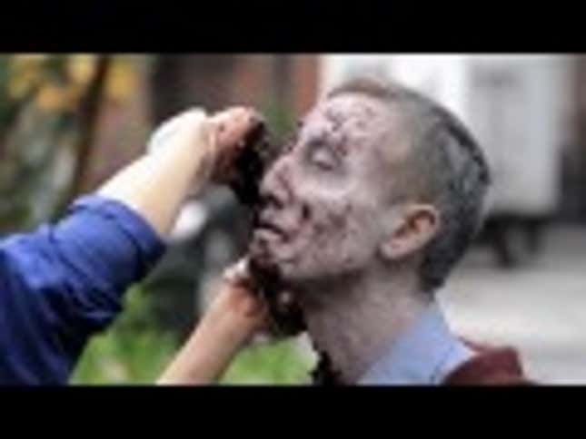 Are New Yorkers As Unfazed By Zombies As They Are By Public Poopers? Lets Find Out.