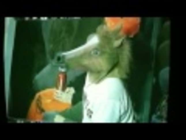 You Can Lead A Baseball Fan In A Horse Mask To Beer, But You Can't Make Him Drink It