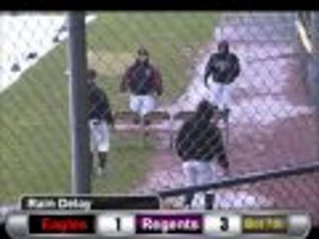 Rain Delay Theater, Human Toilet Edition